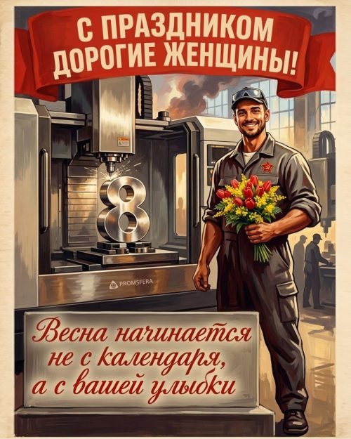 С Международным женским днём!